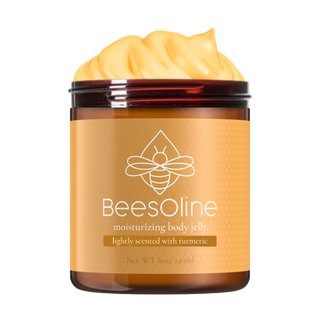 BeesOline Organic Moisturizing Body Jelly with Turmeric Essential oil 3 Pack
