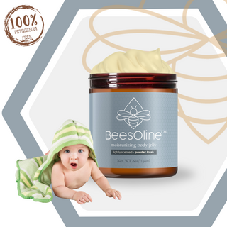 BeesOline Body Jelly with Powder Fresh Scent