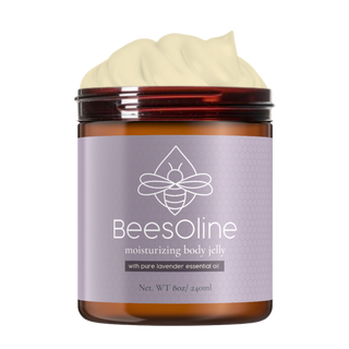 BeesOline Organic Moisturizing Body Jelly with Lavender Essential oil 3Pack