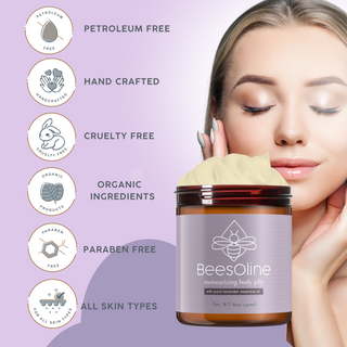 BeesOline Body Jelly with Lavender Essential oil