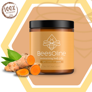 BeesOline Organic Body Jelly with Turmeric Essential oil