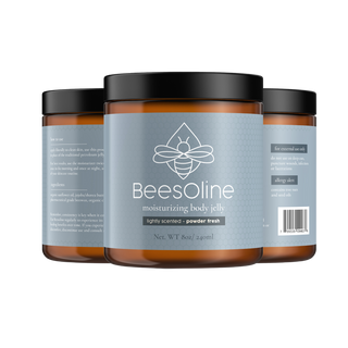 BeesOline Body Jelly with Powder Fresh Scent 3 pack