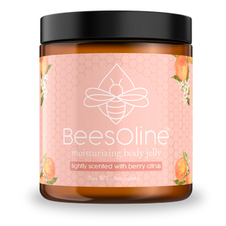 New Berry Citrus Scented BeesOline Organic Moisturizing Body Jelly