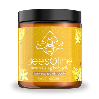 New Banilla Scented BeesOline Organic Moisturizing Body Jelly