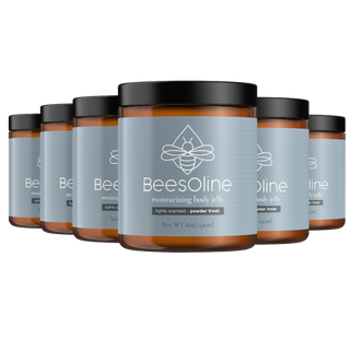 BeesOline Body Jelly with Powder Fresh Scent 6 pack