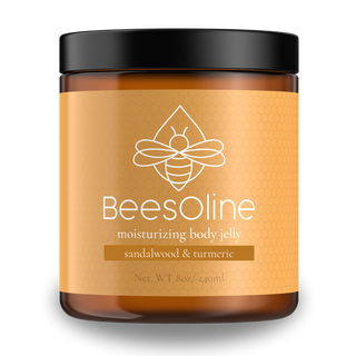 BeesOline Organic Moisturizing Body Jelly with Turmeric Essential oil