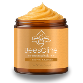 BeesOline Organic Moisturizing Body Jelly with Turmeric Essential oil